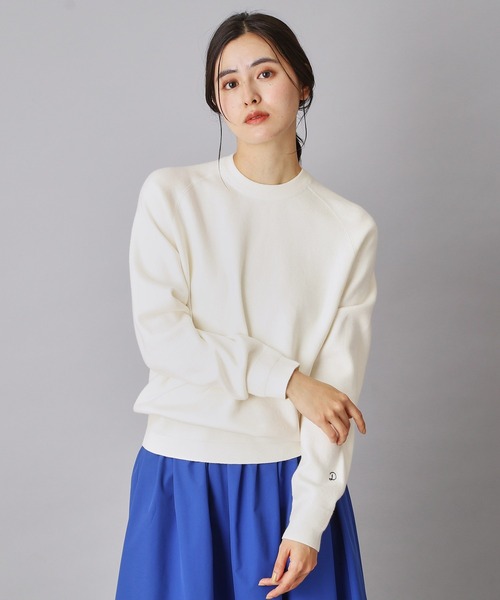 ウォッシャブルコットンカシミヤニット（ニット/セーター