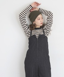 FUNALIVE（ファンアライブ）の「デニムオールインワン（つなぎ/オールインワン・レディース）」