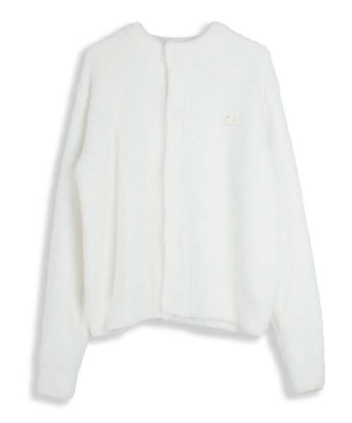 Lee-Tactel Cardigan White (Sustainable)