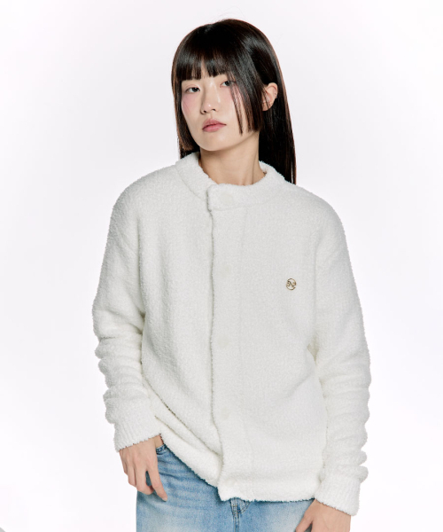 snuzy(スナジー)の「リ-タックテルカーディガンホワイト(サステイナブル)(カーディガン/ボレロ・レディース・その他・MEDIUM/LARGE/X-LARGE)」の3枚目の写真