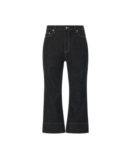 A.R.U(エイアールユー)の「CAPRI PANTS(デニムパンツ・レディース・ブラック・SMALL/MEDIUM/LARGE)」の4枚目の写真