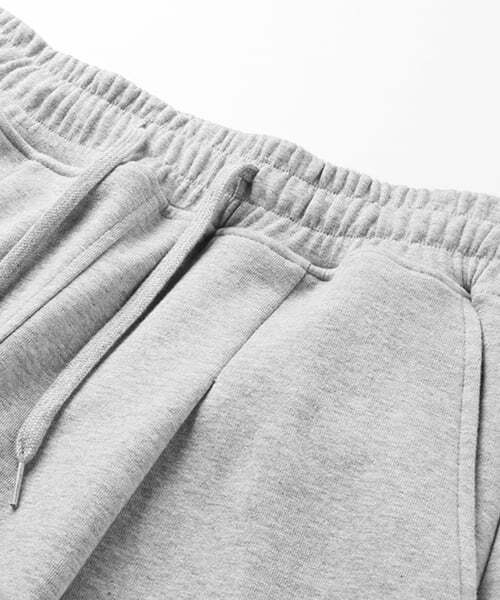 MODERMENT（モダーメント）の「ワンタックワイドスウェットパンツ [メランジグレー]（スウェットパンツ・メンズ・その他・X-LARGE）」の2枚目の写真