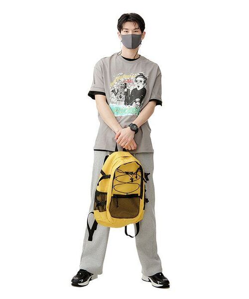 MODERMENT（モダーメント）の「ワンタックワイドスウェットパンツ [メランジグレー]（スウェットパンツ・メンズ・その他・X-LARGE）」の4枚目の写真