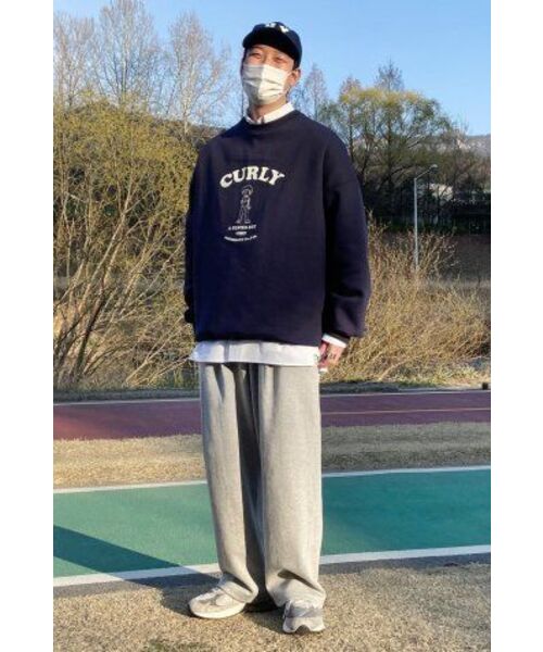 MODERMENT（モダーメント）の「ワンタックワイドスウェットパンツ [メランジグレー]（スウェットパンツ・メンズ・その他・X-LARGE）」の5枚目の写真