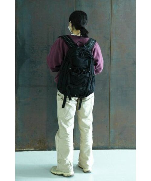 KANEITEI(カネイテイ)の「BAYRON BACKPACK (BLACK) / RECYCLED(バックパック/リュック・レディース・ブラック・FREE)」の6枚目の写真