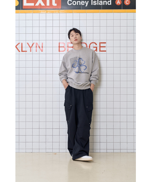 WILDROCK(ワイルドロック)の「サイドカーゴポケットパンツ_ブラック(スウェットパンツ・メンズ・その他・MEDIUM/SMALL/LARGE)」の3枚目の写真