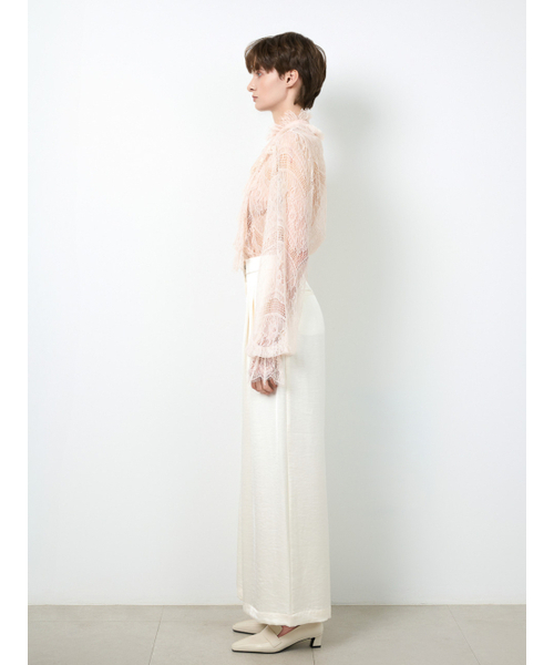 LEAUET(ルエ)の「Belle Cream Wide-leg Pants(スラックス・レディース・その他・SMALL/MEDIUM)」の3枚目の写真