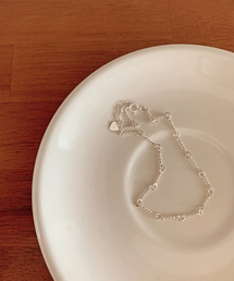 CODE.H（コード エイチ）の「(Silver 925) Twist Chain Anklet（アンクレット）」