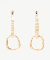 ICB（アイシービー）の「チェーンフープピアス（ピアス（両耳用））」