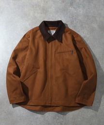 HOUSTON（ヒューストン）の「【HOUSTON/ヒューストン】DUCK ZIP WORK JACKET /ダックジップワークジャケット（その他アウター）」