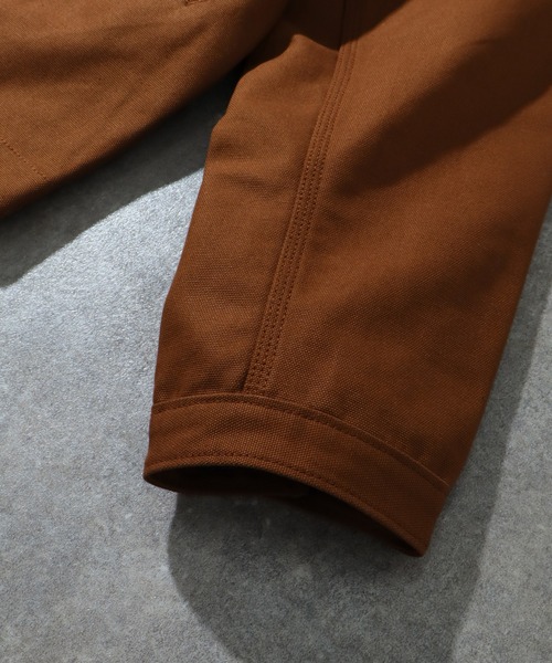 HOUSTON（ヒューストン）の「【HOUSTON/ヒューストン】DUCK ZIP WORK JACKET /ダックジップワークジャケット（その他アウター・メンズ・ブラック/ブラウン/オリーブ・38/40）」の22枚目の写真