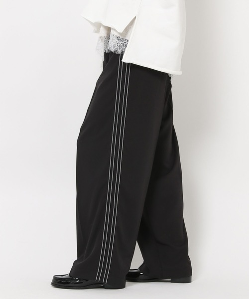 HEREIAM(ヘレイアム)の「【HEREIAM】サイドラインスラックス(スラックス・レディース・ベビーピンク/ブラック・MEDIUM/SMALL)」の10枚目の写真