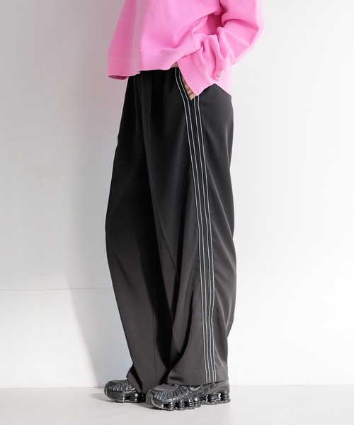 HEREIAM(ヘレイアム)の「【HEREIAM】サイドラインスラックス(スラックス・レディース・ベビーピンク/ブラック・MEDIUM/SMALL)」の7枚目の写真