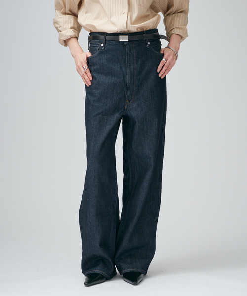 upperhights（アッパーハイツ）の「upper hights アッパーハイツ THE OLIVIA L85321502FBR/FSB（デニムパンツ・レディース・コバルトブルー/ネイビー・23/27/26/25/24）」の2枚目の写真