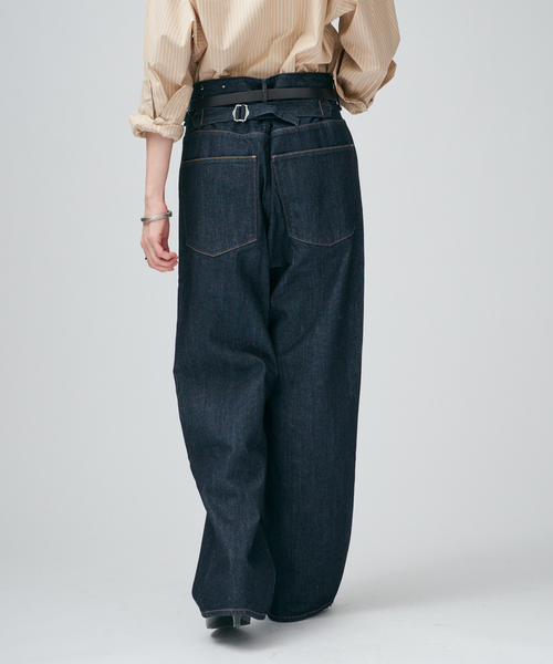 upperhights（アッパーハイツ）の「upper hights アッパーハイツ THE OLIVIA L85321502FBR/FSB（デニムパンツ・レディース・コバルトブルー/ネイビー・23/27/26/25/24）」の5枚目の写真