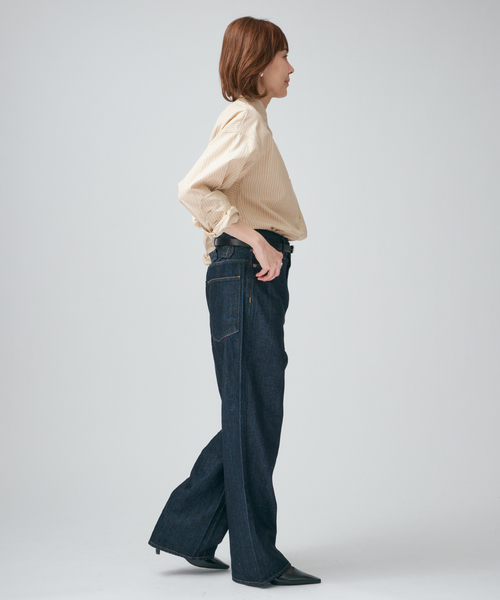 upperhights（アッパーハイツ）の「upper hights アッパーハイツ THE OLIVIA L85321502FBR/FSB（デニムパンツ・レディース・コバルトブルー/ネイビー・23/27/26/25/24）」の7枚目の写真