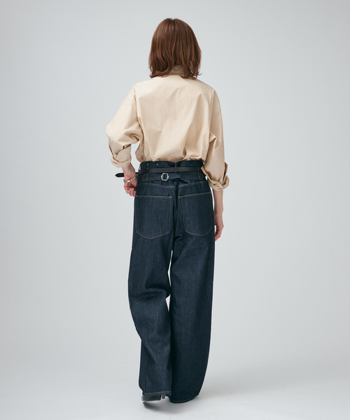 upperhights（アッパーハイツ）の「upper hights アッパーハイツ THE OLIVIA L85321502FBR/FSB（デニムパンツ・レディース・コバルトブルー/ネイビー・23/27/26/25/24）」の8枚目の写真