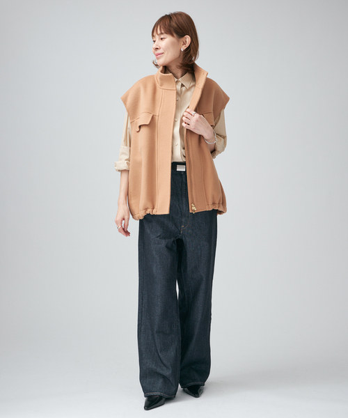 upperhights（アッパーハイツ）の「upper hights アッパーハイツ THE OLIVIA L85321502FBR/FSB（デニムパンツ・レディース・コバルトブルー/ネイビー・23/27/26/25/24）」の9枚目の写真