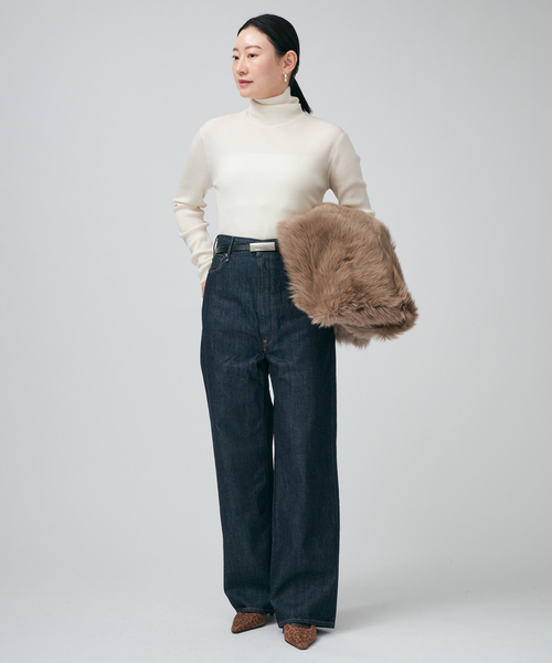 upperhights（アッパーハイツ）の「upper hights アッパーハイツ THE OLIVIA L85321502FBR/FSB（デニムパンツ・レディース・コバルトブルー/ネイビー・23/27/26/25/24）」の10枚目の写真