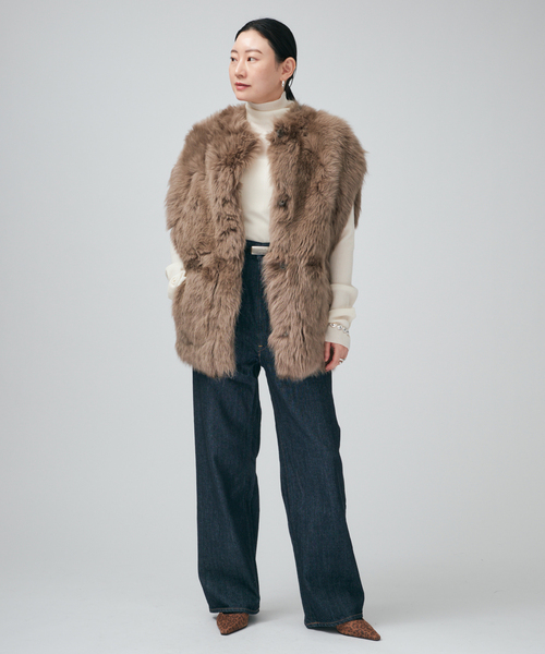 upperhights（アッパーハイツ）の「upper hights アッパーハイツ THE OLIVIA L85321502FBR/FSB（デニムパンツ・レディース・コバルトブルー/ネイビー・23/27/26/25/24）」の11枚目の写真
