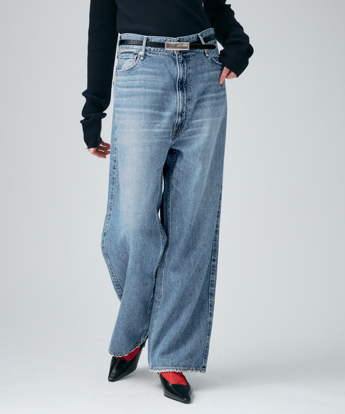 upperhights（アッパーハイツ）の「upper hights アッパーハイツ THE OLIVIA L85321502FBR/FSB（デニムパンツ・レディース・コバルトブルー/ネイビー・23/27/26/25/24）」の12枚目の写真