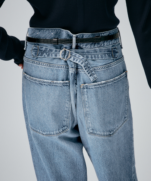 upperhights（アッパーハイツ）の「upper hights アッパーハイツ THE OLIVIA L85321502FBR/FSB（デニムパンツ・レディース・コバルトブルー/ネイビー・23/27/26/25/24）」の13枚目の写真