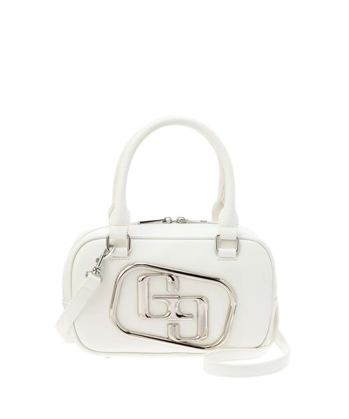 GYDA（ジェイダ）の「GGメタルBAG（ハンドバッグ・レディース・オフホワイト/ブラック・FREE）」の16枚目の写真