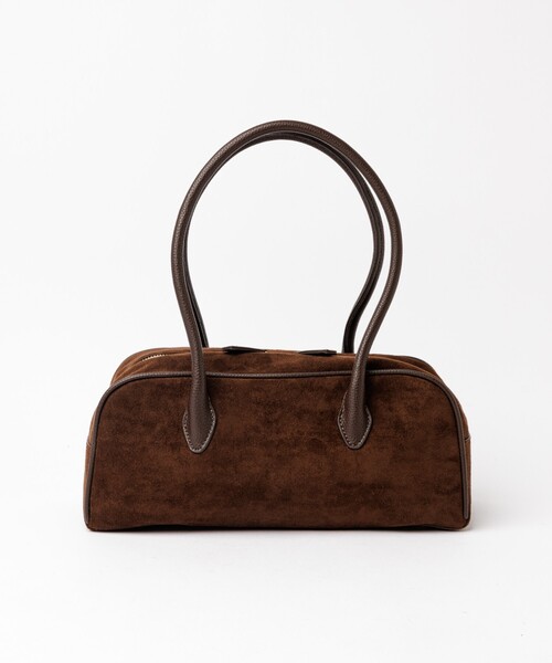 VELETTO（ベレット）の「【VELETTO/ヴェレット】スエードボストンバッグ/バッグ/ブラウン/合成皮革/お出かけ【WEB限定】（ボストンバッグ・レディース・ダークブラウン/キャメル・フリー）」の10枚目の写真