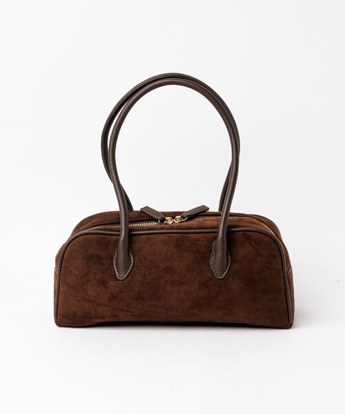 VELETTO（ベレット）の「【VELETTO/ヴェレット】スエードボストンバッグ/バッグ/ブラウン/合成皮革/お出かけ【WEB限定】（ボストンバッグ・レディース・ダークブラウン/キャメル・フリー）」の13枚目の写真