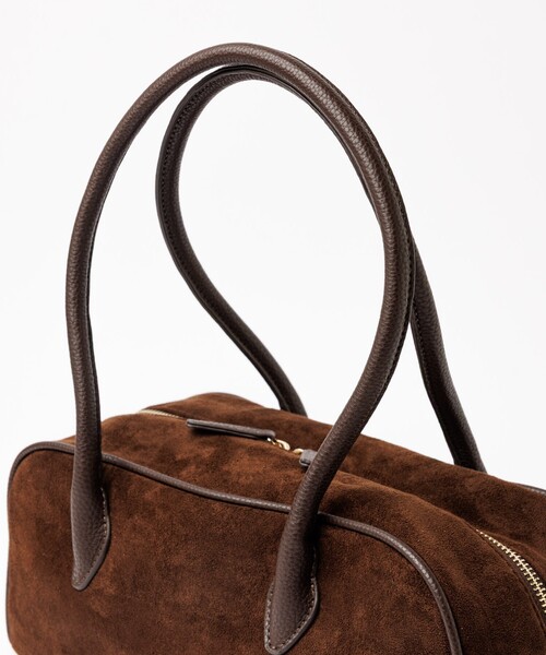 VELETTO（ベレット）の「【VELETTO/ヴェレット】スエードボストンバッグ/バッグ/ブラウン/合成皮革/お出かけ【WEB限定】（ボストンバッグ・レディース・ダークブラウン/キャメル・フリー）」の14枚目の写真