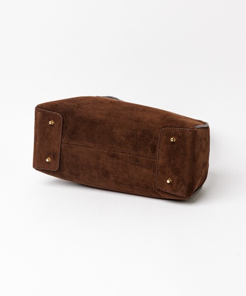 VELETTO（ベレット）の「【VELETTO/ヴェレット】スエードボストンバッグ/バッグ/ブラウン/合成皮革/お出かけ【WEB限定】（ボストンバッグ・レディース・ダークブラウン/キャメル・フリー）」の17枚目の写真