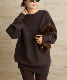 plage | les Tendre brown スウェット(スウェット)