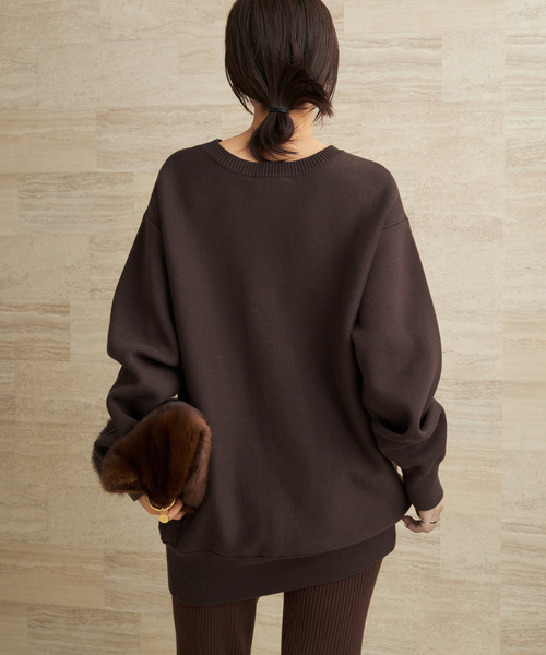 plage（プラージュ）の「les Tendre brown スウェット（スウェット・レディース・ブラウン・FREE）」の11枚目の写真