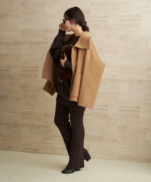 plage（プラージュ）の「les Tendre brown スウェット（スウェット・レディース・ブラウン・FREE）」の14枚目の写真