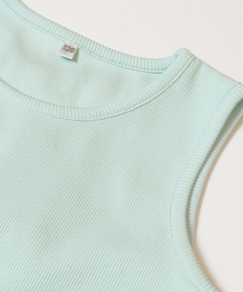 coca(coca)(コカ)の「【WEB限定セール】キッズ ラメプリントトップス&タンクトップ 2点セット(Tシャツ/カットソー・キッズ・ホワイト/チャコール・130/150/140/120)」の19枚目の写真