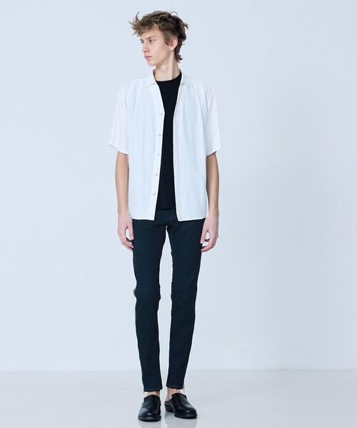 5351 POUR LES HOMMES（ゴーサンゴーイチプールオム）の「【サイドジップ】ウォッシュド スキニー デニム（デニムパンツ・メンズ・インディゴブルー・44/46/48/50）」の15枚目の写真