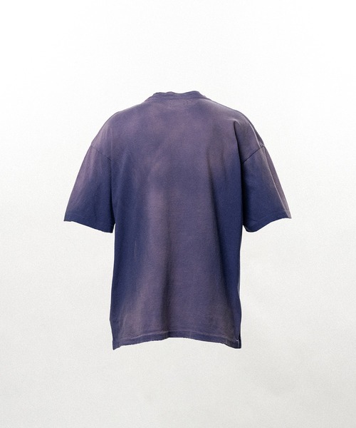 KAMIYA(カミヤ)の「"CRAYON FLAME" Distressed T-shirt(Tシャツ/カットソー・メンズ・レッド/ネイビー/ブラック・M/S)」の9枚目の写真