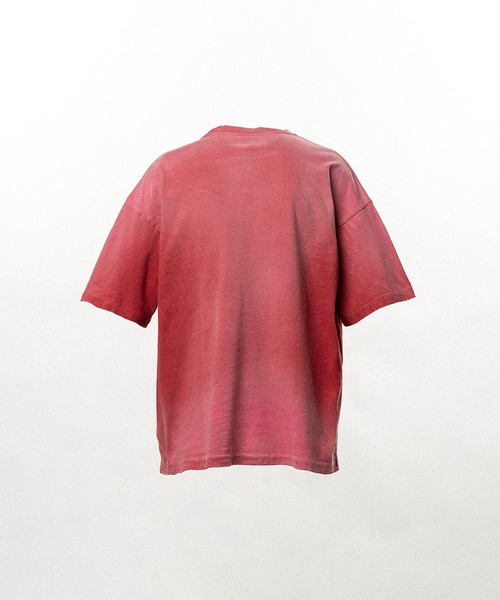 KAMIYA(カミヤ)の「"CRAYON FLAME" Distressed T-shirt(Tシャツ/カットソー・メンズ・レッド/ネイビー/ブラック・M/S)」の15枚目の写真