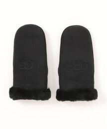 UGG（アグ）の「W SHEEPSKIN EMBROIDERY MITTEN　20932-BLK（手袋）」