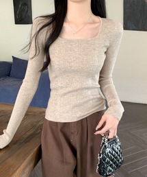 ランダムリブニット