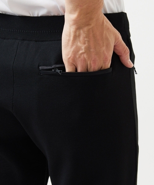 MICHEL KLEIN HOMME (ミッシェルクランオム)の「【セットアップ】ニットジョガーパンツ(その他パンツ・メンズ・ライトグレー/ブラック・MEDIUM/LARGE/X-LARGE)」の9枚目の写真