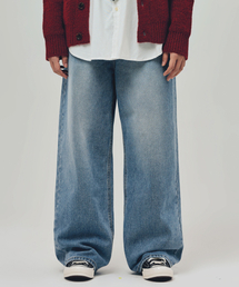 REFLYPERKY（リフライパーキー）の「HT8618ウェアエバーワイドデニム（OKHOTSK）（デニムパンツ）」