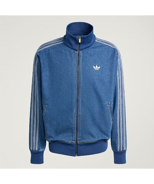 adidas Originals（アディダスオリジナルス）の「adidas ADICOLOR DENIM FIREBIRD TRACK TOP / アディダス アディカラー デニム ファイヤーバード トラックトップ / KD1517（デニムジャケット・メンズ・ブルー・XL/S/M/L/2XL）」の2枚目の写真