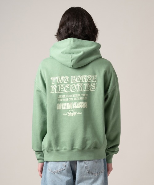 Levi's（リーバイス）の「Levi's/リーバイス TWO HORSE クロップド フーディー（パーカー・メンズ・グリーン・S/M/XL/L）」の10枚目の写真