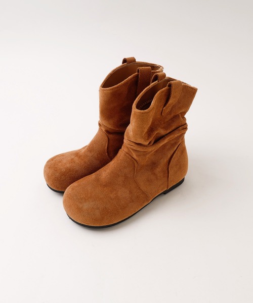 URBAN CHERRY(アーバンチェリー)の「くしゅくしゅショートブーツ(ブーツ・キッズ・ブラック/ブラウン・18.0cm/18.5cm/19.0cm/19.5cm/20.5cm/21.0cm/21.5cm)」の12枚目の写真