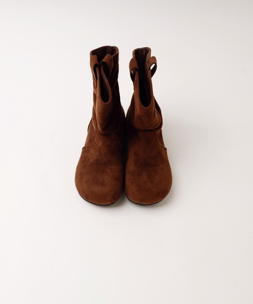 URBAN CHERRY(アーバンチェリー)の「くしゅくしゅショートブーツ(ブーツ・キッズ・ブラック/ブラウン・18.0cm/18.5cm/19.0cm/19.5cm/20.5cm/21.0cm/21.5cm)」の18枚目の写真