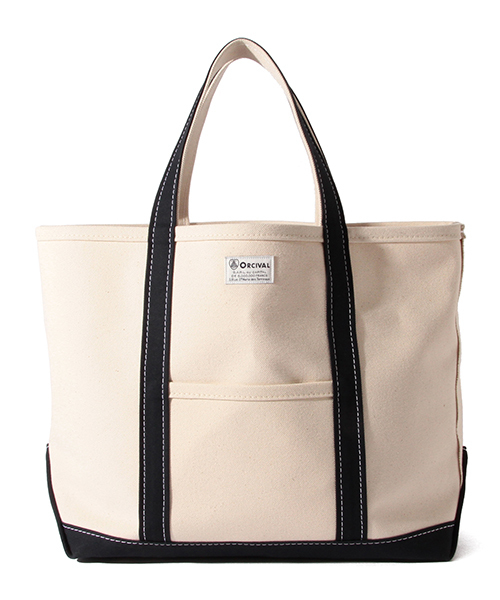 ORCIVAL（オーシバル）の「【InRed6月号掲載】ORCIVAL×ビーミング by ビームス / 40th別注 トートバッグ（トートバッグ・レディース・ブルー・ONE SIZE）」の6枚目の写真