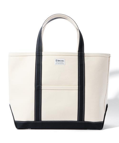 ORCIVAL（オーシバル）の「【InRed6月号掲載】ORCIVAL×ビーミング by ビームス / 40th別注 トートバッグ（トートバッグ・レディース・ブルー・ONE SIZE）」の14枚目の写真