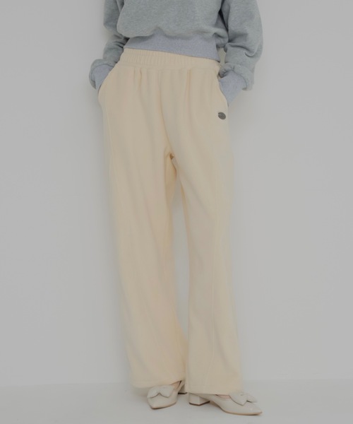 jumelle（ジュメロ）の「(暖パン)フリーススウェットパンツ（スウェットパンツ・レディース・ブルー/イエロー・SMALL/MEDIUM）」の2枚目の写真