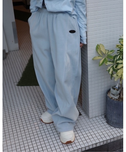 jumelle（ジュメロ）の「(暖パン)フリーススウェットパンツ（スウェットパンツ・レディース・ブルー/イエロー・SMALL/MEDIUM）」の17枚目の写真